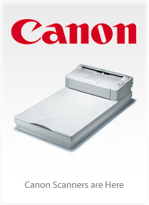Canon Scanners are HERE!
