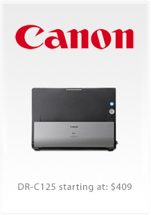 Canon Scanners are HERE!