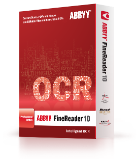 Abbyy FineReader 10 OCR Software