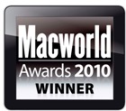 Macworld 2010 award winner